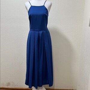 1. STATE Royal Blue Midi Dress